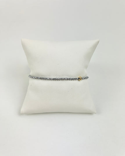 Enewton Faceted Silver Hematite 2mm Bracelet Bracelets in at Wrapsody