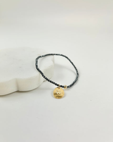 Enewton Faceted Hematite 2mm Inspire Small Charm Bracelet Bracelets in at Wrapsody