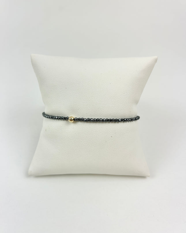 Enewton Faceted Hematite 2mm Bracelet Bracelets in at Wrapsody