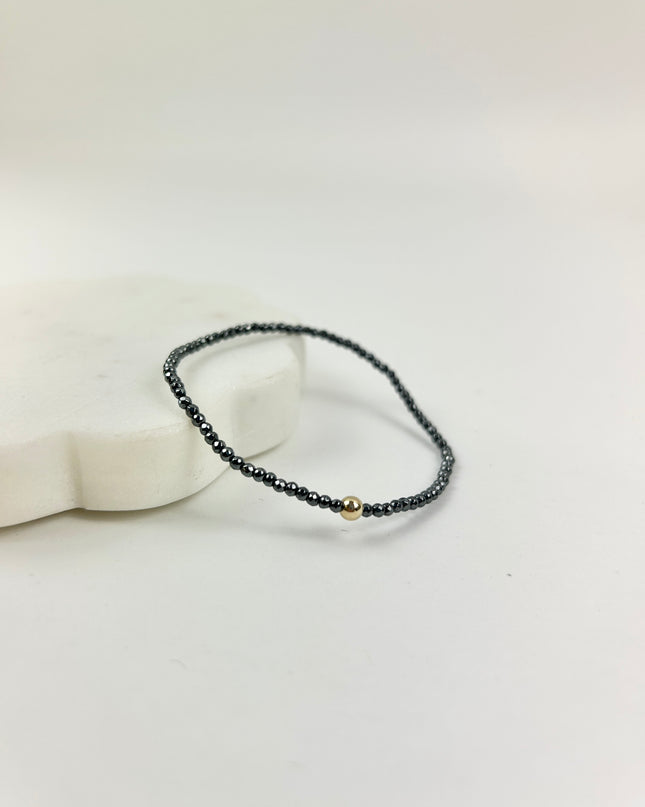Enewton Faceted Hematite 2mm Bracelet Bracelets in at Wrapsody