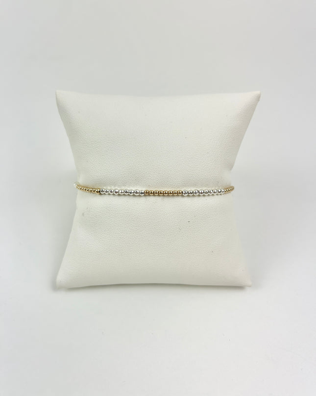 Enewton Faceted Bright Silver Hematite Blissful 2mm Bracelet Bracelets in at Wrapsody