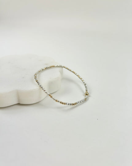 Enewton Faceted Bright Silver Hematite Hope Unwritten 2mm Bracelet Bracelets in at Wrapsody