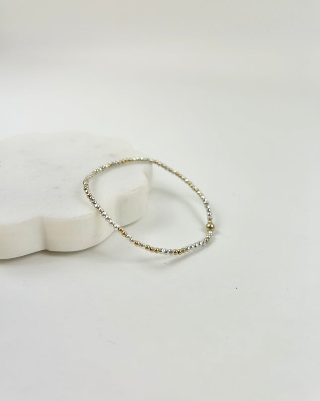 Enewton Faceted Bright Silver Hematite Hope Unwritten 2mm Bracelet Bracelets in at Wrapsody