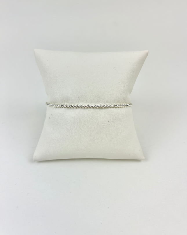 Enewton Faceted Bright Silver Hematite 2mm Bracelet Bracelets in at Wrapsody