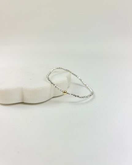 Enewton Faceted Bright Silver Hematite 2mm Bracelet Bracelets in at Wrapsody