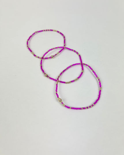 Enewton Gold Hope Unwritten Bracelet Fuchsia Bracelets in at Wrapsody