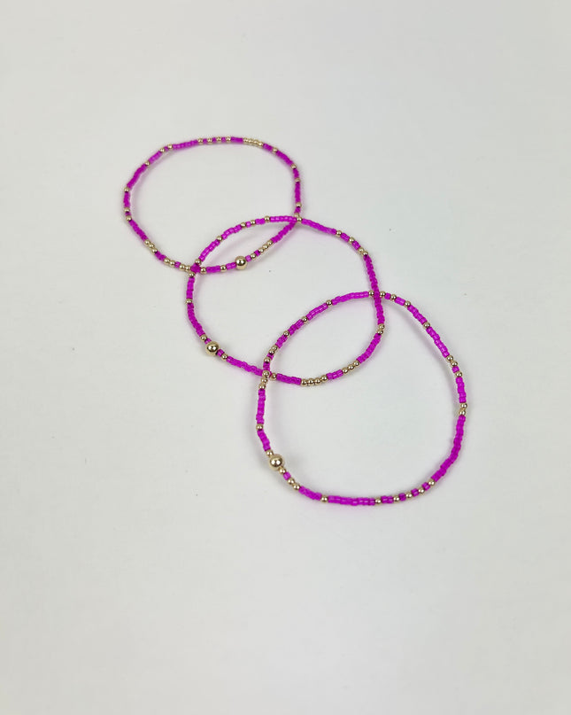 Enewton Gold Hope Unwritten Bracelet Fuchsia Bracelets in at Wrapsody