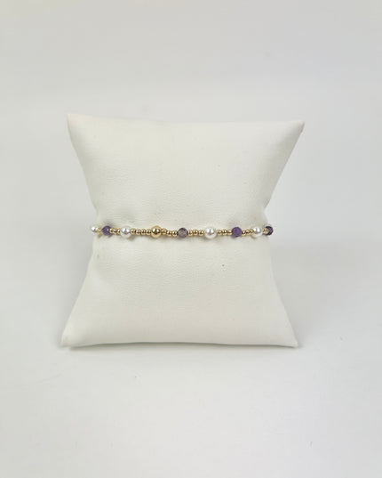 Enewton Pearl Sincerity 4mm Bracelet Amethyst Bracelets in at Wrapsody