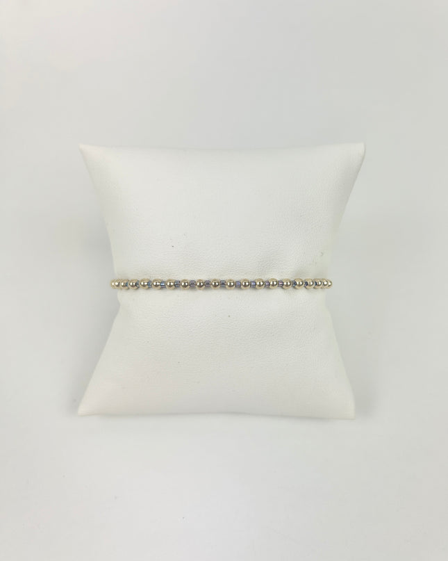 Enewton Hope Grateful 3mm Bracelet Taupe With A Twist Bracelets in at Wrapsody