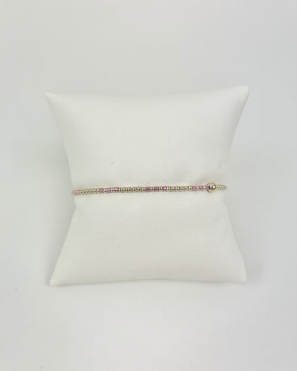 Enewton Hope Joy 2mm Bracelet Pink Metallic Bracelets in at Wrapsody