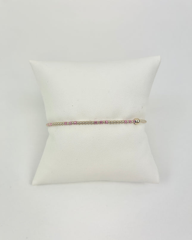Enewton Hope Joy 2mm Bracelet Pink Metallic Bracelets in at Wrapsody