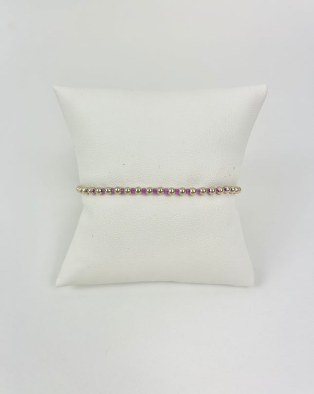 Enewton Hope Grateful 3mm Bracelet Fuchsia Bracelets in at Wrapsody