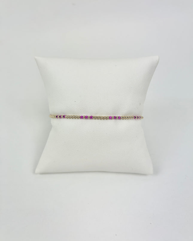 Enewton Hope Joy 2mm Bracelet Fuchsia Bracelets in at Wrapsody