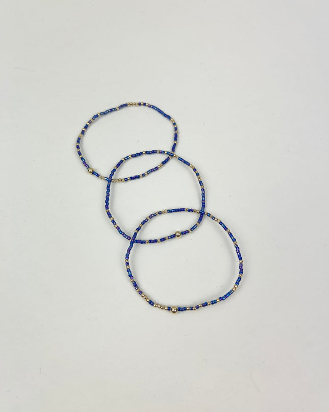 Enewton Gold Hope Unwritten Bracelet Blue Metallic Bracelets in at Wrapsody