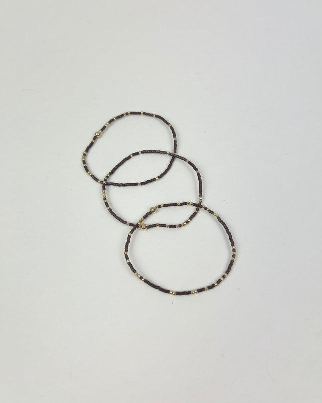 Enewton Gold Hope Unwritten Bracelet Chocolate Bracelets in at Wrapsody