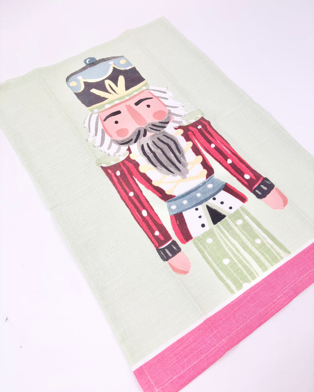 Nutcracker Green Kitchen Towel Kitchen Towels in at Wrapsody