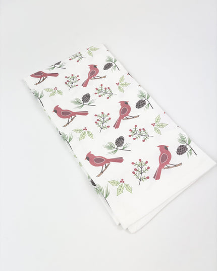 Christmas Cardinals Kitchen Towel Kitchen Towels in at Wrapsody