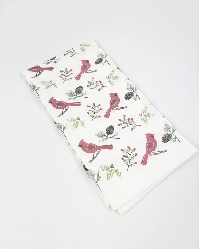 Christmas Cardinals Kitchen Towel Kitchen Towels in at Wrapsody