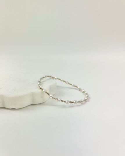 Extends Classic Sincerity 4mm Pearl Bracelet Bracelets in at Wrapsody