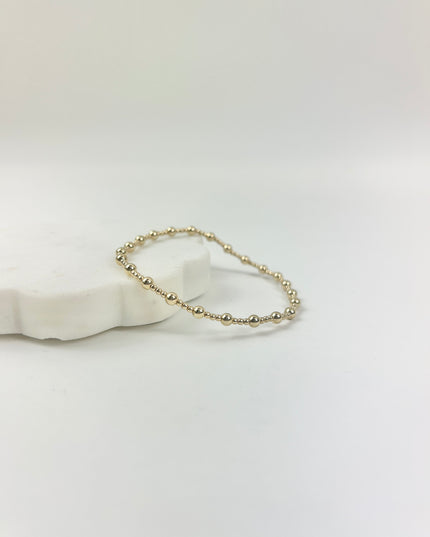 Extends Classic Sincerity Pattern 4mm Bracelet Bracelets in at Wrapsody