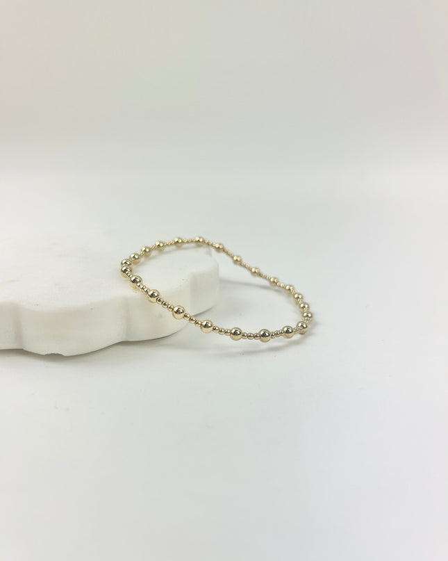 Extends Classic Sincerity Pattern 4mm Bracelet Bracelets in at Wrapsody