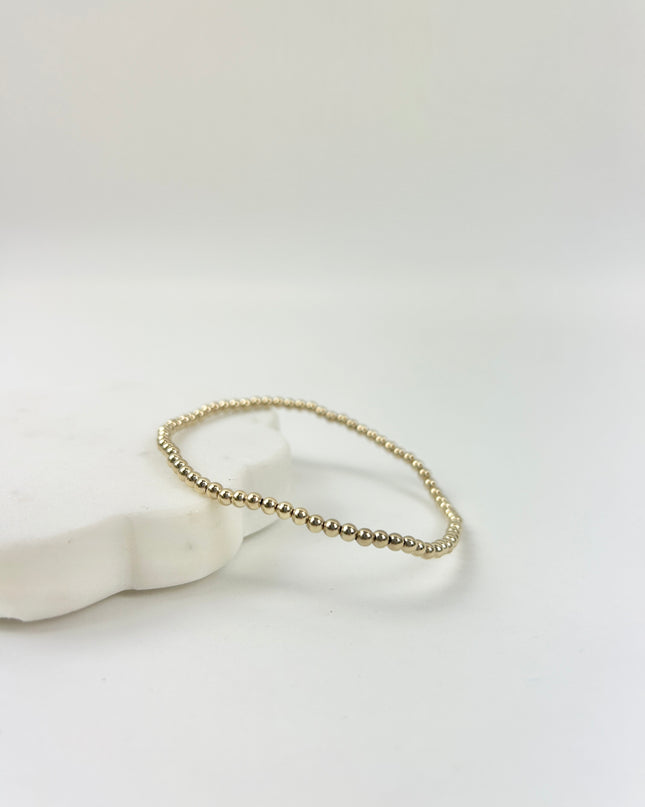 Extends Classic Gold 3mm Bracelet Bracelets in at Wrapsody