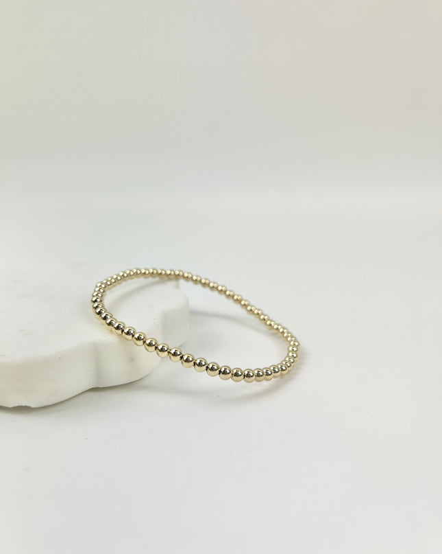 Extends Classic Gold 4mm Bracelet Bracelets in at Wrapsody