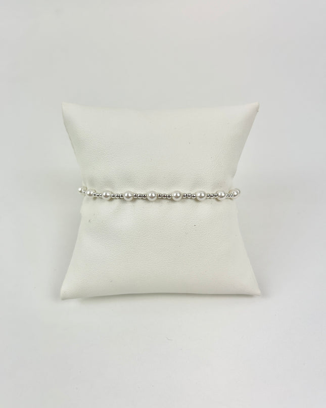 Enewton Sterling Silver Classic Sincerity 4mm Pearl Bead Bracelet Bracelets in at Wrapsody