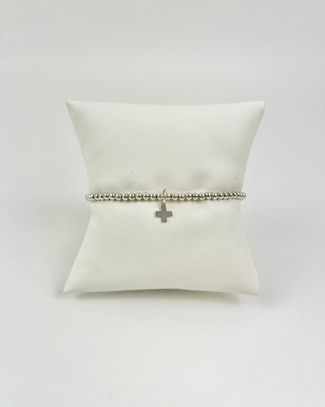 Enewton Sterling Silver Signature Cross Charm 3mm Bracelet Bracelets in at Wrapsody