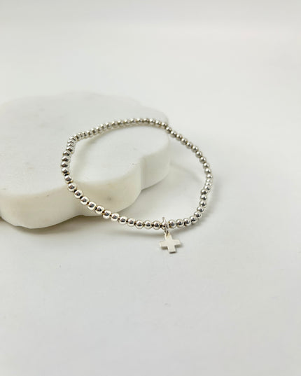 Enewton Sterling Silver Signature Cross Charm 3mm Bracelet Bracelets in at Wrapsody