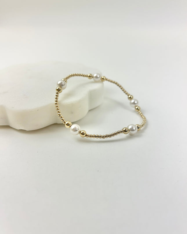 Enewton Purpose 6mm Pearl Bead Bracelet Bracelets in at Wrapsody