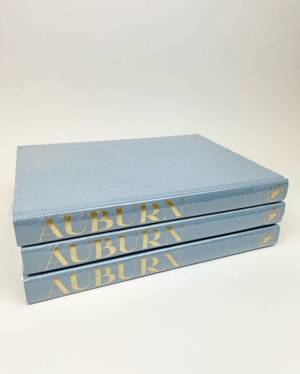 The Blank Book Auburn Books in Steel Blue at Wrapsody