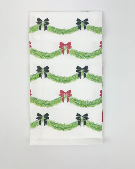 Holiday Garland Kitchen Towel Kitchen Towels in at Wrapsody