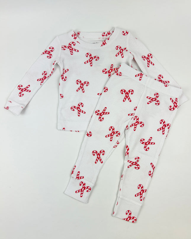 Angel Dear Candy Canes Loungewear Set Baby in at Wrapsody