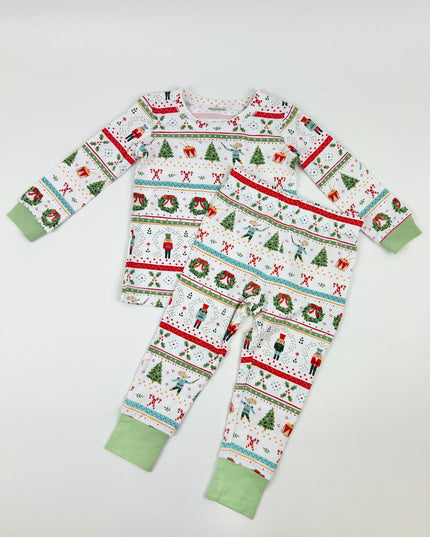 Angel Dear Nutcracker Fair Isle Loungewear Set Baby in at Wrapsody