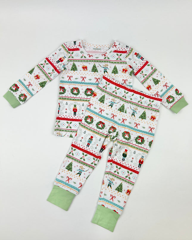 Angel Dear Nutcracker Fair Isle Loungewear Set Baby in at Wrapsody