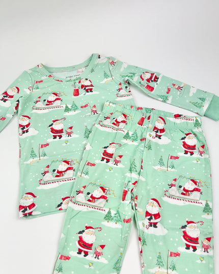 Angel Dear Golfing Santa Elves Loungewear Set Baby in at Wrapsody