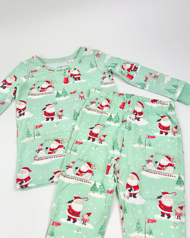 Angel Dear Golfing Santa Elves Loungewear Set Baby in at Wrapsody