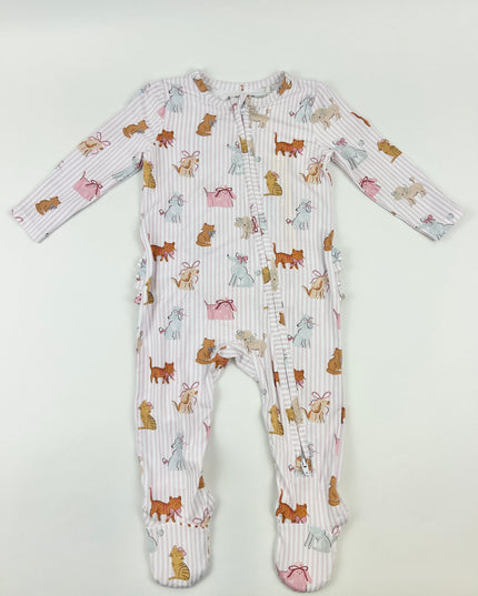 Angel Dear Fancy Pets 2-Way Zipper Footie Baby in at Wrapsody