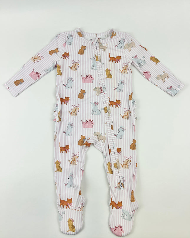Angel Dear Fancy Pets 2-Way Zipper Footie Baby in at Wrapsody