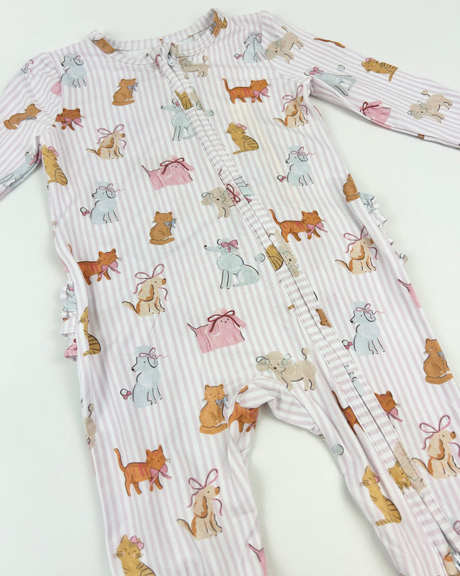 Angel Dear Fancy Pets 2-Way Zipper Footie Baby in at Wrapsody