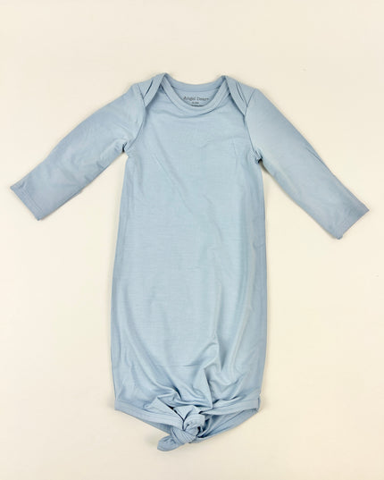 Angel Dear Soft Chambray Knotted Gown Baby in at Wrapsody