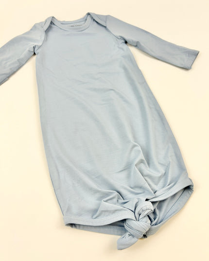Angel Dear Soft Chambray Knotted Gown Baby in at Wrapsody