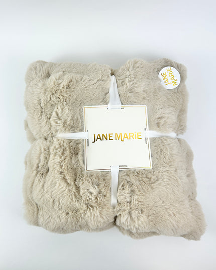 Faux Fur Tan Throw Blanket Blankets & Throws in at Wrapsody