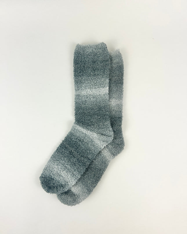 Barefoot Dreams CozyChic Moonbeam Spacedye Socks Loungewear in at Wrapsody
