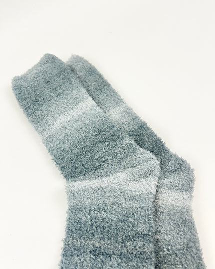 Barefoot Dreams CozyChic Moonbeam Spacedye Socks Loungewear in at Wrapsody
