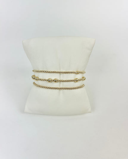 Enewton Hope Gold 5mm Bracelet Stack Bracelets in at Wrapsody