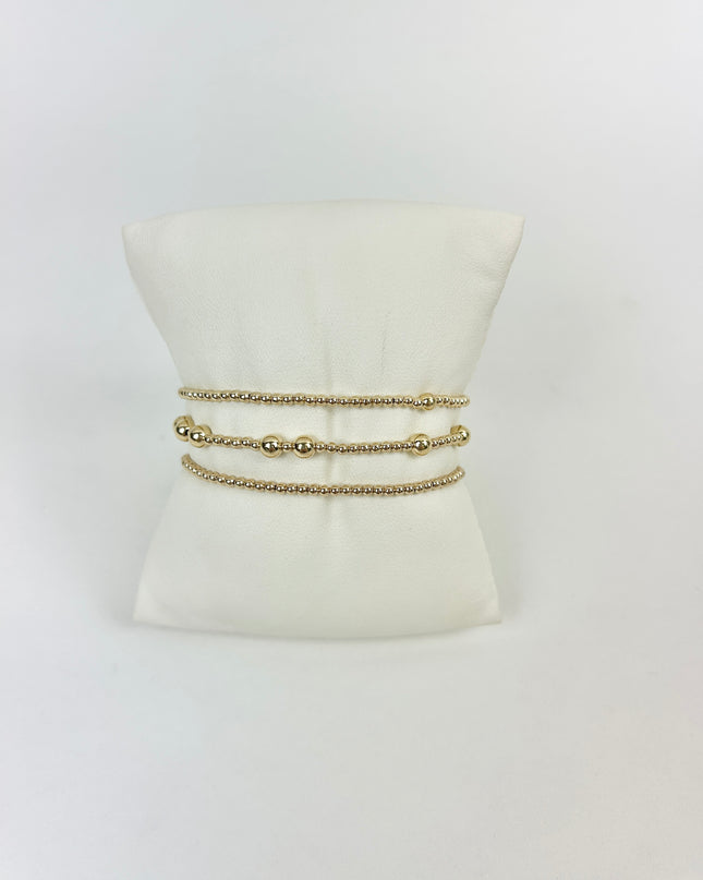 Enewton Hope Gold 5mm Bracelet Stack Bracelets in at Wrapsody