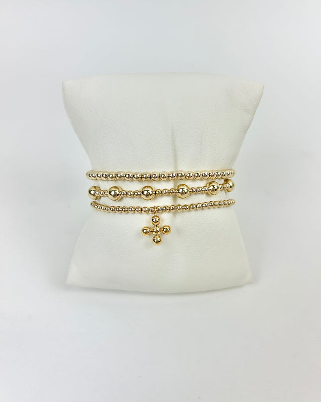 Enewton Sincerity Signature Cross Bracelet Stack Bracelets in at Wrapsody
