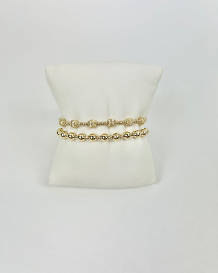 Enewton Gold 6mm Bracelet Duo Bracelets in at Wrapsody